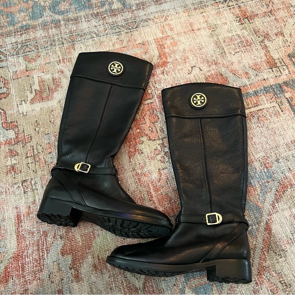 Tory Burch Shoes - Tory Burch Leather Knee Boots